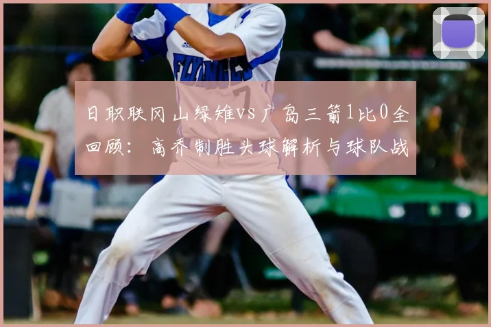 日职联冈山绿雉vs广岛三箭1比0全回顾：高乔制胜头球解析与球队战术复盘